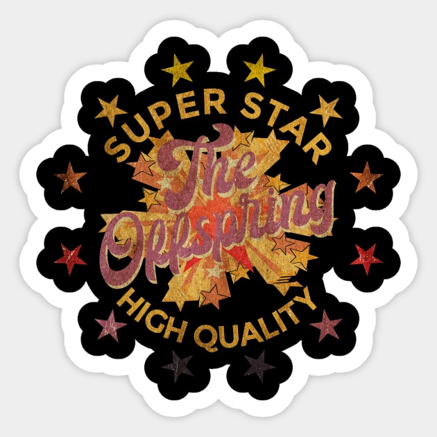 SUPER STAR - The Offspring Sticker by Superstarmarket